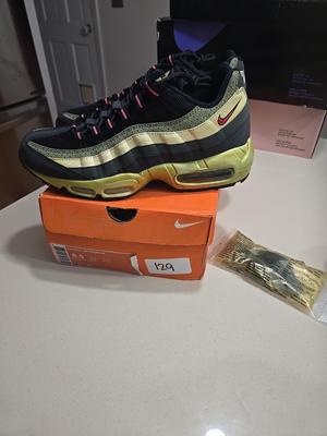 Nike Air Max 95 Premium Black Pillgrim "Glow In The Dark" 2007 RARE!!