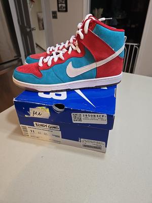 Nike Dunk Premium SB High Bloody Gums 2009 Please Read Description