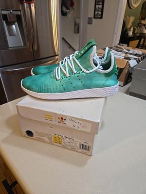 Pharrell x adidas Tennis Hu Holi Bright Green "Green Cloud" 2018 BNIB
