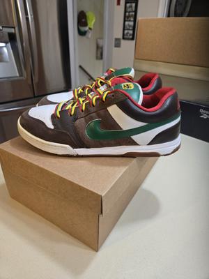 Nike 6.0 Mogan Low Rasta 311839-232 2008 SUPER RARE