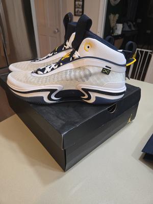 Nike Air Jordan 36 Michigan Wolverines Player Exclusive Promo Sample
