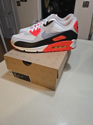 Nike Air Max 90 2010 Infrared OG 325018-107 THE ORIGINAL INFARED BNIB