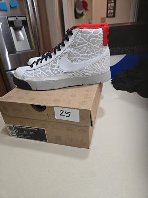 Nike Super Blazer Premium High White Cement 2008 316382-111 RARE BNIB