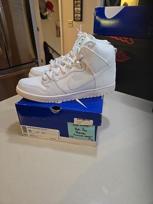 Nike Dunk Pro SB High Metallic Summit White BEST PRICE ON ANY APP BNIB