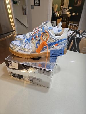 Off-White x Nike Air Rubber Dunk University Blue BNIB BEST PRICE IN USA