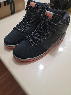 Nike SB Dunk Prm Shield High Black VERY CLEAN NDS
