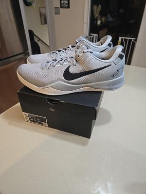 Kobe 8 TB Promo Wolf Grey/black NEVER RELEASED COLORWAY VVNDS LOOK NEW!!