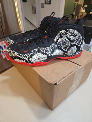 Nike Air Foamposite One Albino Snakeskin 314996-101 SUPER CLEAN VNDS