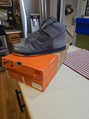 Nike Dunk Deluxe High Gray "MITA Sneakers Ostrich" Brand New In Box Rare