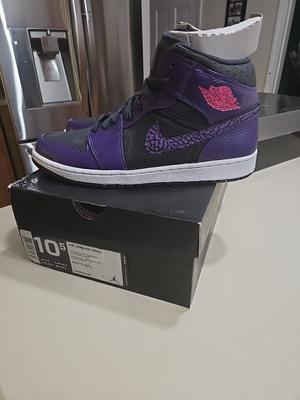 Air Jordan 1 Phat Anthracite 364770-025 2012 Very Rare Jordan 1