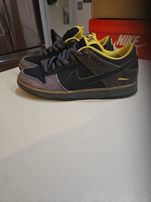 Nike Dunk Premium SB Low Yellow Curb 313170-010 2010 GET YOUR KID/GF RT