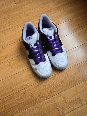 Nike Dunk 6.0 Low Black Cement / Purple 2012 🔥🚨 SUPER RARE 🚨🔥PADS