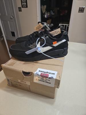 Nike Air Max 90 x OFF-WHITE Black 2019 BEST PRICE FOR NEW IN BOX ON APP
