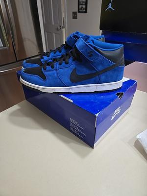 Nike Dunk Pro Sb Mid Blue Royal 314383-402 2009 Blue Box 🔥 U Never 👀