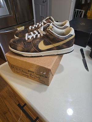 Size 11.5 Nike Dunk Premium Low Grunge Pack Baroque Brown " 03-SAMPLE" READ DESC