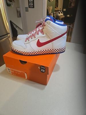 Nike Dunk Supreme High White Euro Croatia SUPER RARE OLYMPIC 2008 DUNK