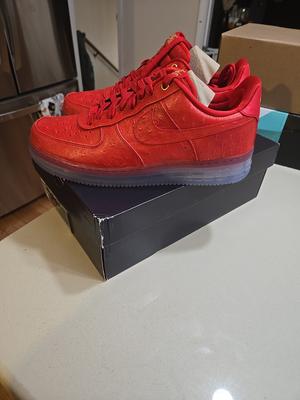Nike Air Force 1 Cmft Lux Low Ostrich Red BRAND NEW EXTREMELY RARE