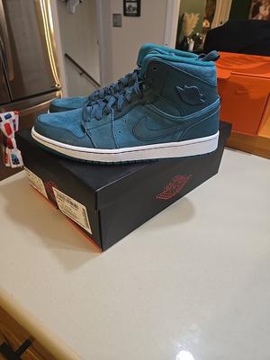 Air Jordan 1 Nouveau Mid Nightshade 🔥JORDAN 1 LEATHER LIKE BUTTER