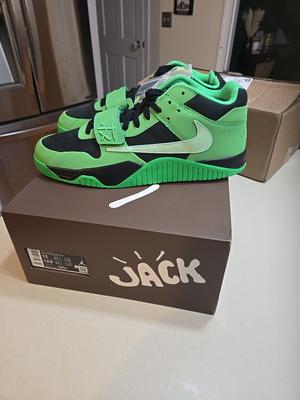 Air Jordan Travis Scott x Jordan Jumpman Jack TR Green Spark UNRELEASE