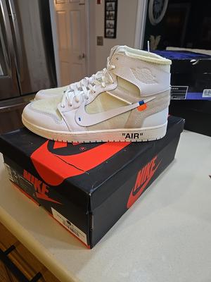 Jordan 1 Retro OG x Off-White High White 🤍 FLAWLESS NO DISCOLORATION
