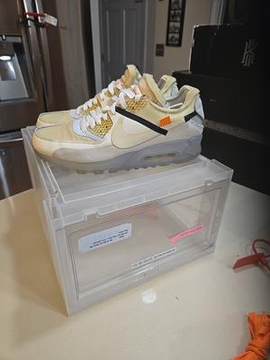 Nike Air Max 90 x OFF-WHITE The Ten 2017 VNDS CLEANEST PRE OWNED ONAPP