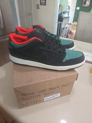 Nike Dunk Pro SB Low Reptile "Gucci" 💚❤️🖤 Very Rare 🦄 Size 🖤❤️💚