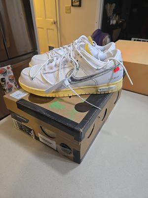 Off-White x Nike Dunk Low Lot 01 of 50 PLEASE READ DESCRIPTION BNIB
