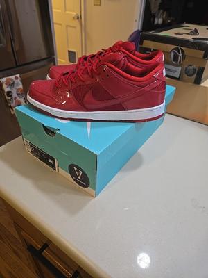 Nike Dunk Pro SB Low Red Patent Leather BRAND NEW IN BOX 304292-616 2015