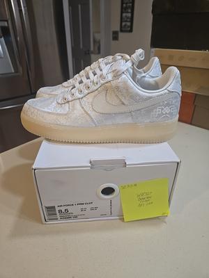 CLOT x Nike Air Force 1 Premium 1WORLD BEAUTIFUL SHOE BRAND NEW IN BOX