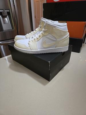 Air Jordan 1 Phat White Wolf Grey 364770-102 2012 EXTREMELY RARE BNIB!
