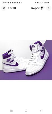 Air Jordan 1 OG High Court Purple 💜 1 Available Ships Day Of💜
