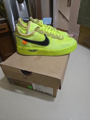 Nike Off-White x Air Force 1 Low Volt ⚡️💚SUPER CLEAN NEAR BRAND NEW💚⚡