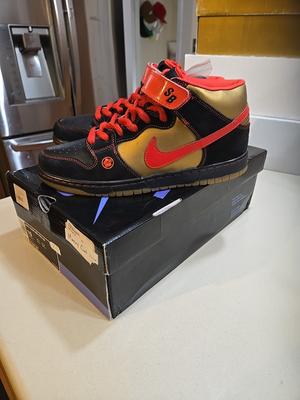Nike Dunk Pro SB Mid Money Cat 2007😻🐈💰 BLACK BOX MID BANGER💰 🐈 😻