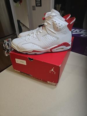 Jordan 6 White and University Red "Oreo" 2022 CT8529-162 BRAND NIB
