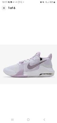 Nike Air Max Impact 3 White Black Doll Basketball Sneakers DC3725-101 Mens 13