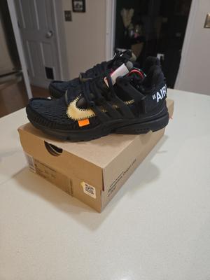 Nike Air Presto x Off-White Low Black BRAND NEW IN BOX RARE SIZE/COND